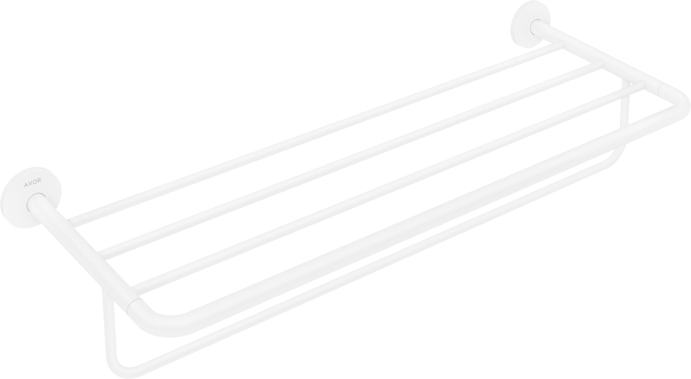 Axor Universal Circular étagère porte-serviettes blanc 42843700
