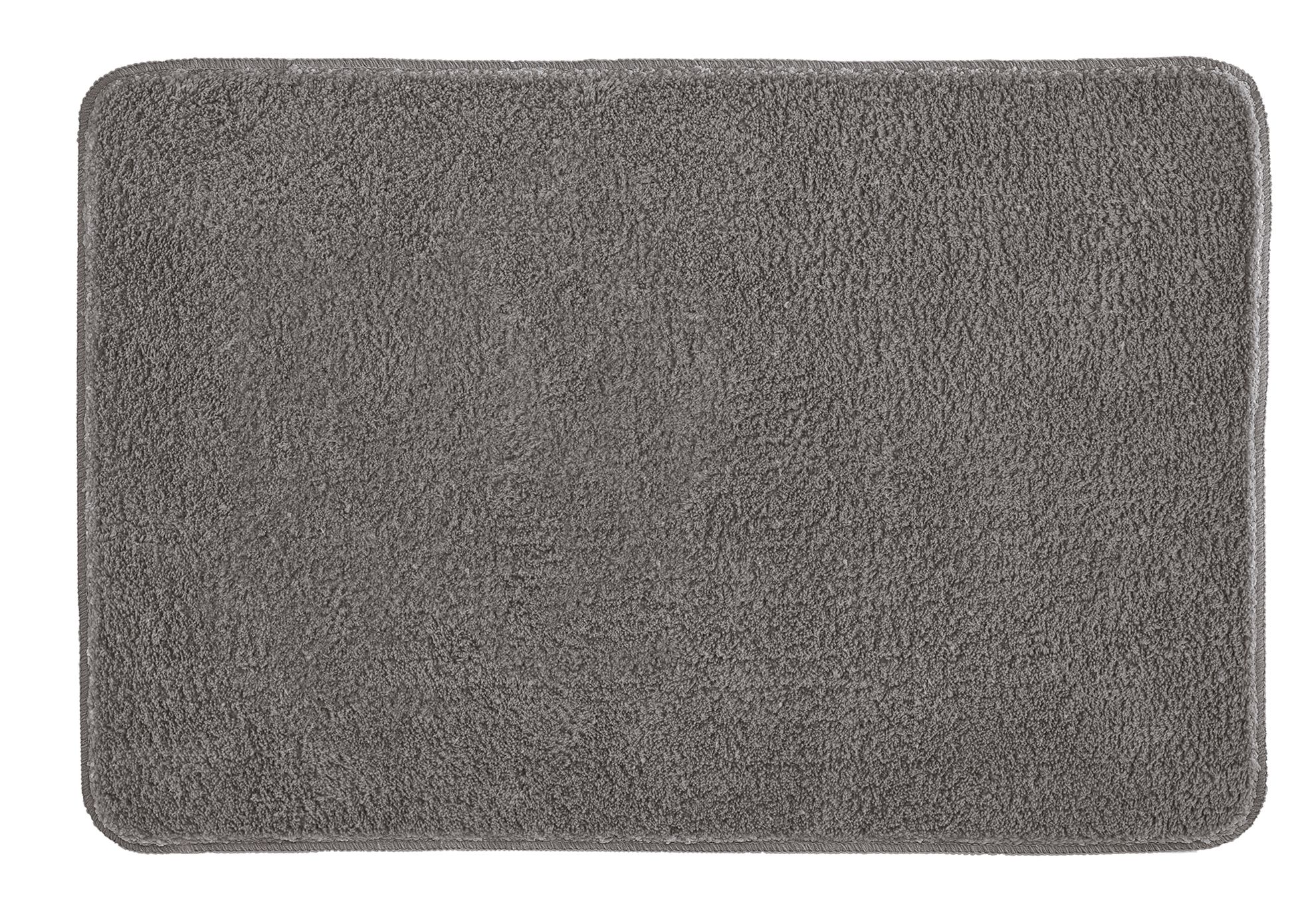 Kleine Wolke Marco tapis de bain 90x60 cm rectangulaire gris 9184901519