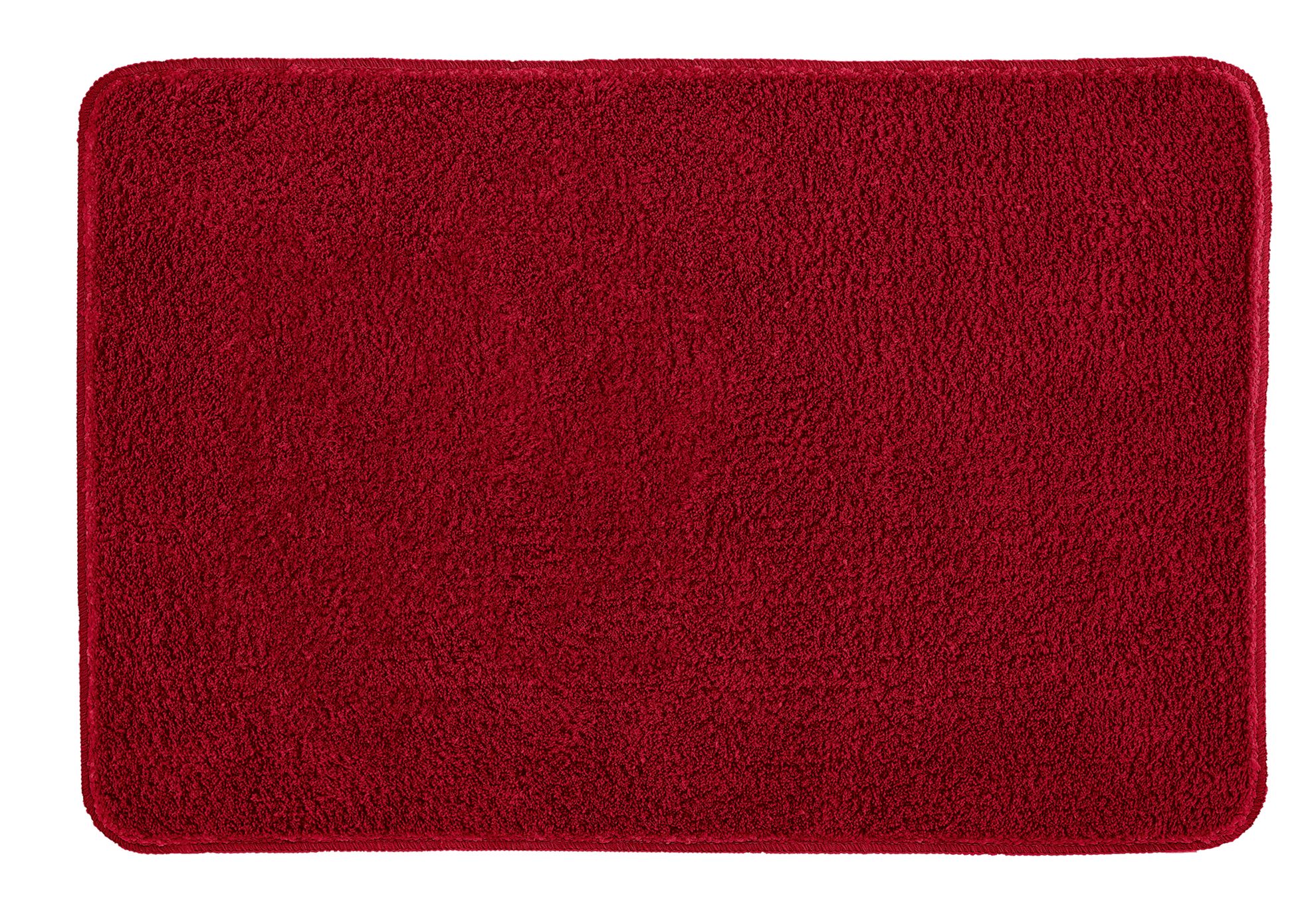 Kleine Wolke Marco tapis de bain 90x60 cm rectangulaire rouge 9184468519