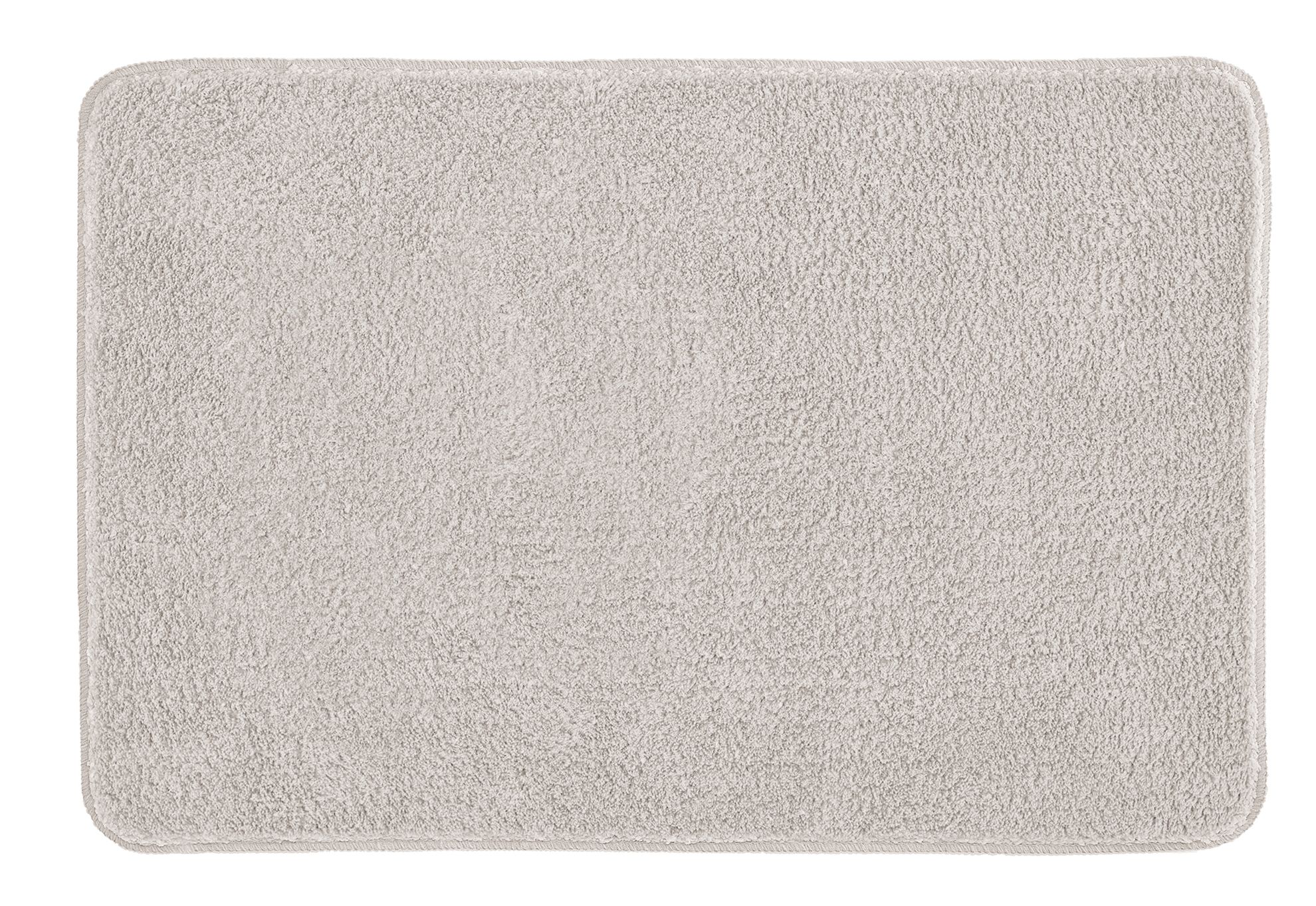 Kleine Wolke Marco tapis de bain 120x70 cm rectangulaire gris 9184146225