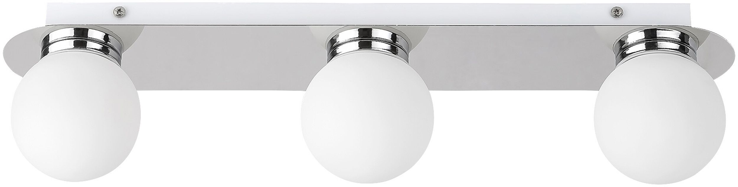 Rabalux Becca plafonnier 3x28 W blanc-chrome 2112