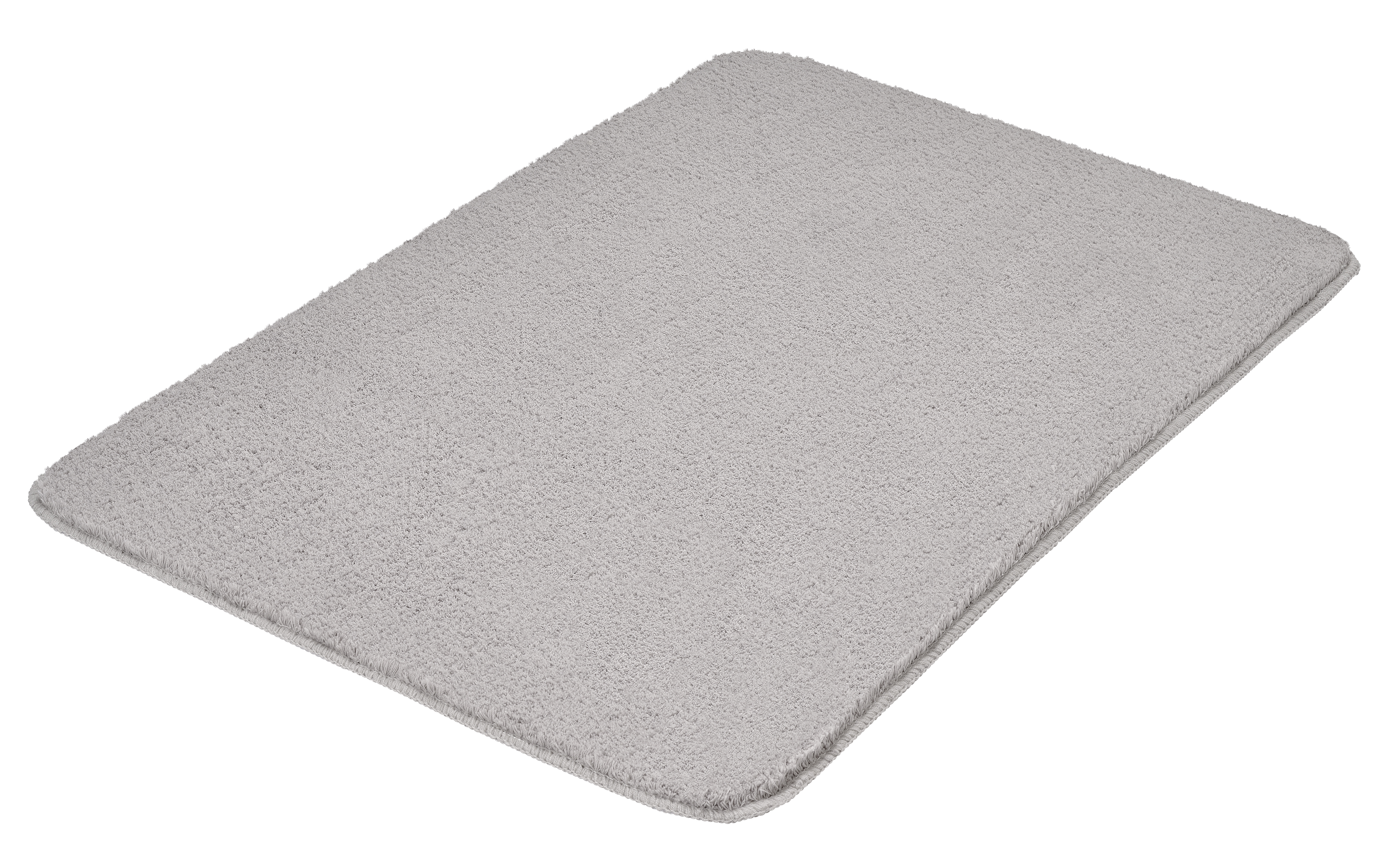 Kleine Wolke Marco tapis de bain 90x60 cm rectangulaire gris 9184146519