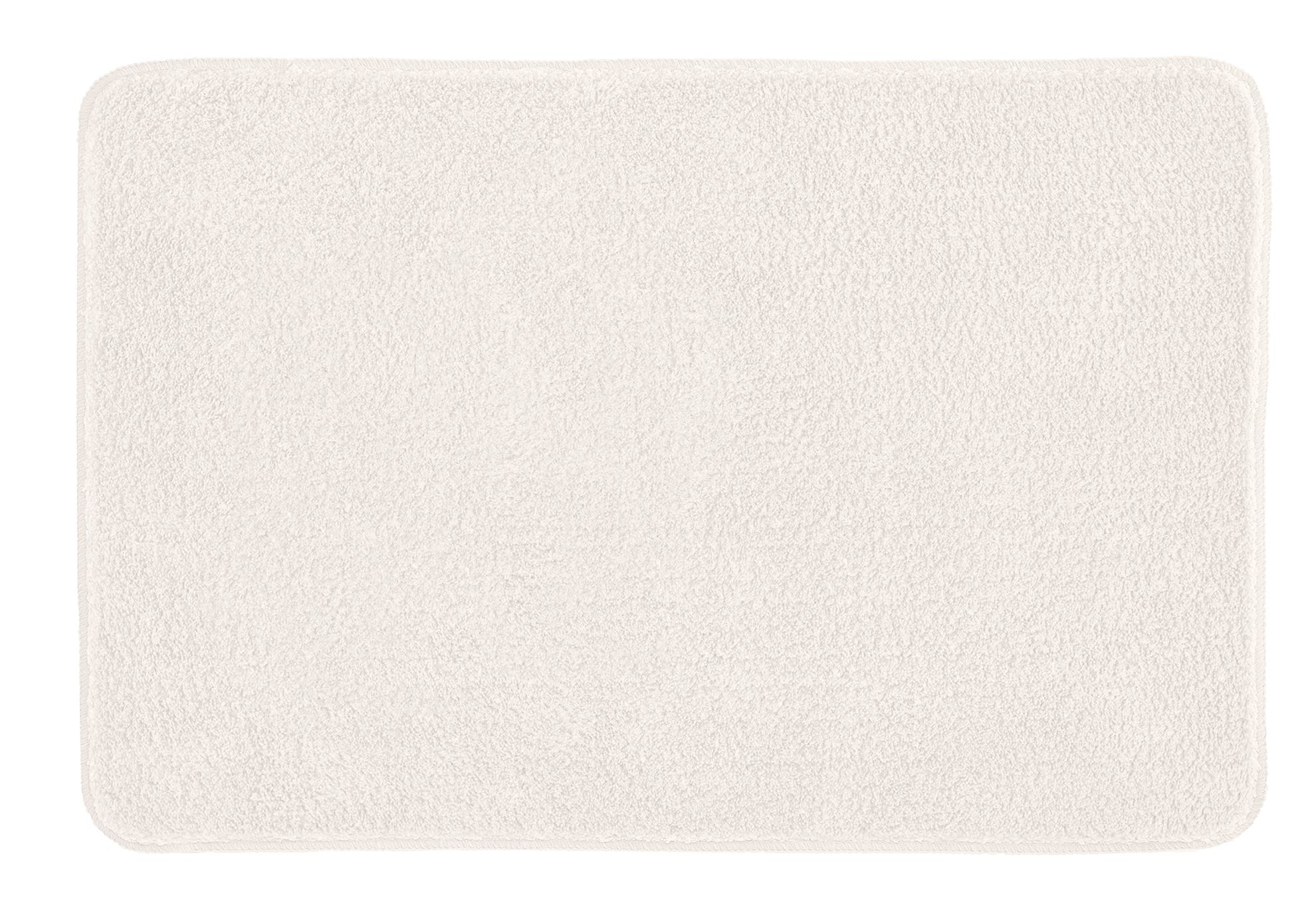 Kleine Wolke Marco tapis de bain 60x50 cm rectangulaire blanc 9184100433