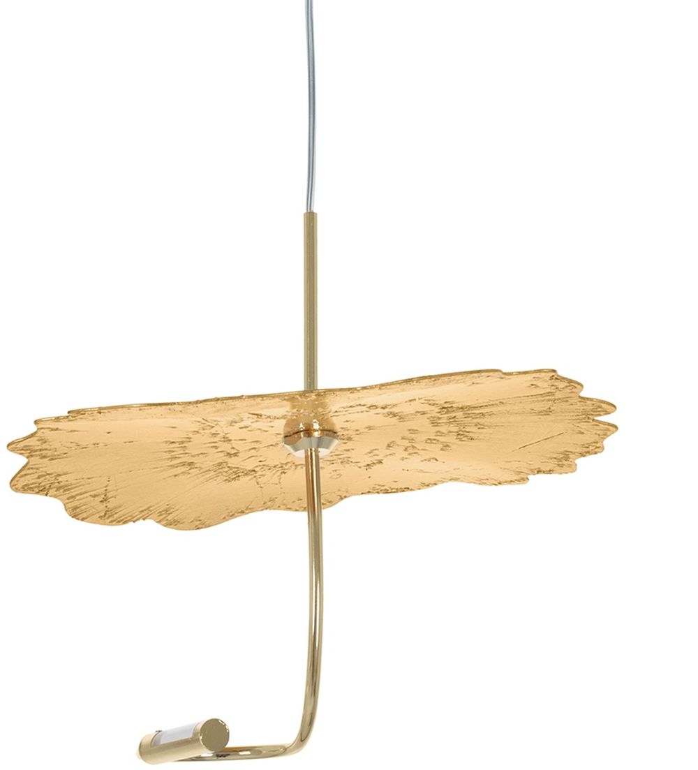 Moosee Leafs lampe suspendue 1x3 W doré MSE1501100167