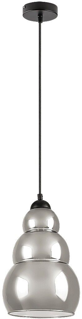 Rabalux Salvatore lampe suspendue 1x40 W noir-fumé 72211