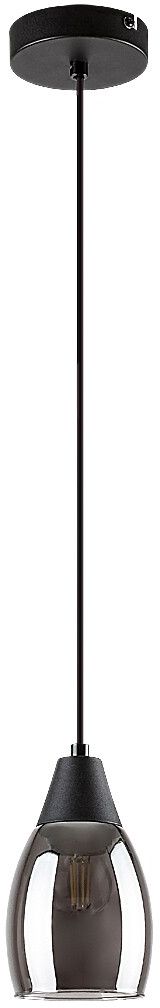 Rabalux Ilmari lampe suspendue 1x15 W noir-fumé 72181