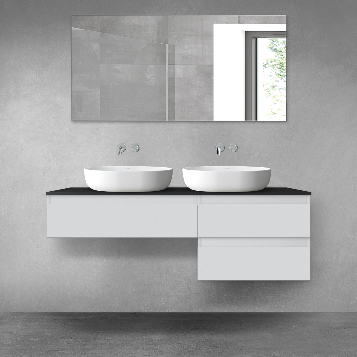 Set armoire Oltens Vernal 60000700, armoire Oltens Vernal 60010700, 63011300