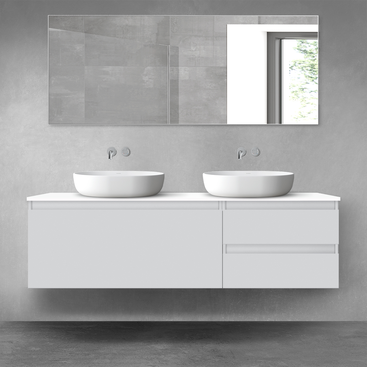 Set armoire Oltens Vernal 60015700, armoire Oltens Vernal 60000700, 63008000