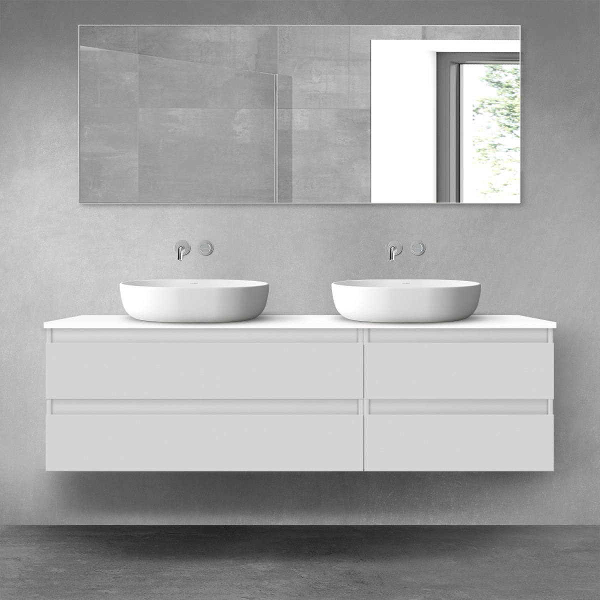 Set armoire Oltens Vernal 60002700, armoire Oltens Vernal 60000700, 63008000