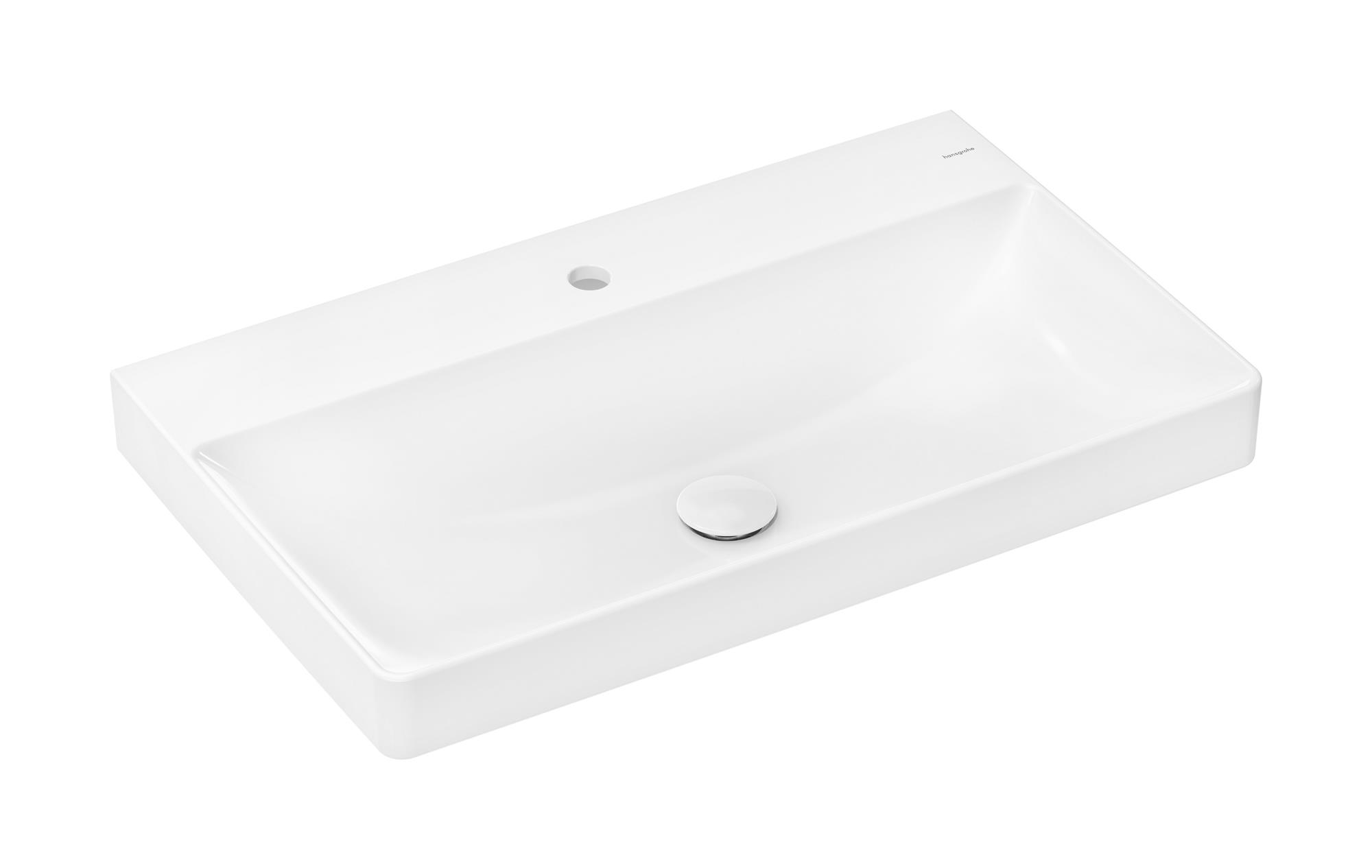 Hansgrohe Xelu Q lavabo 80x48 cm rectangulaire classique-de meuble blanc 61020450
