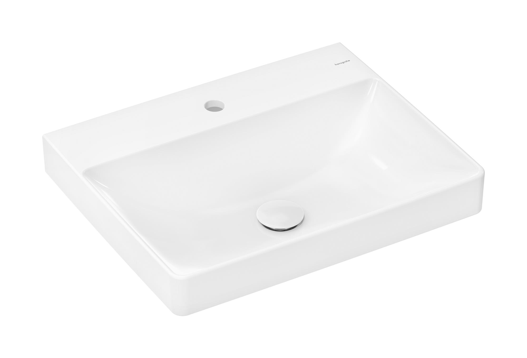 Hansgrohe Xelu Q lavabo 60x48 cm rectangulaire classique-de meuble blanc 61016450