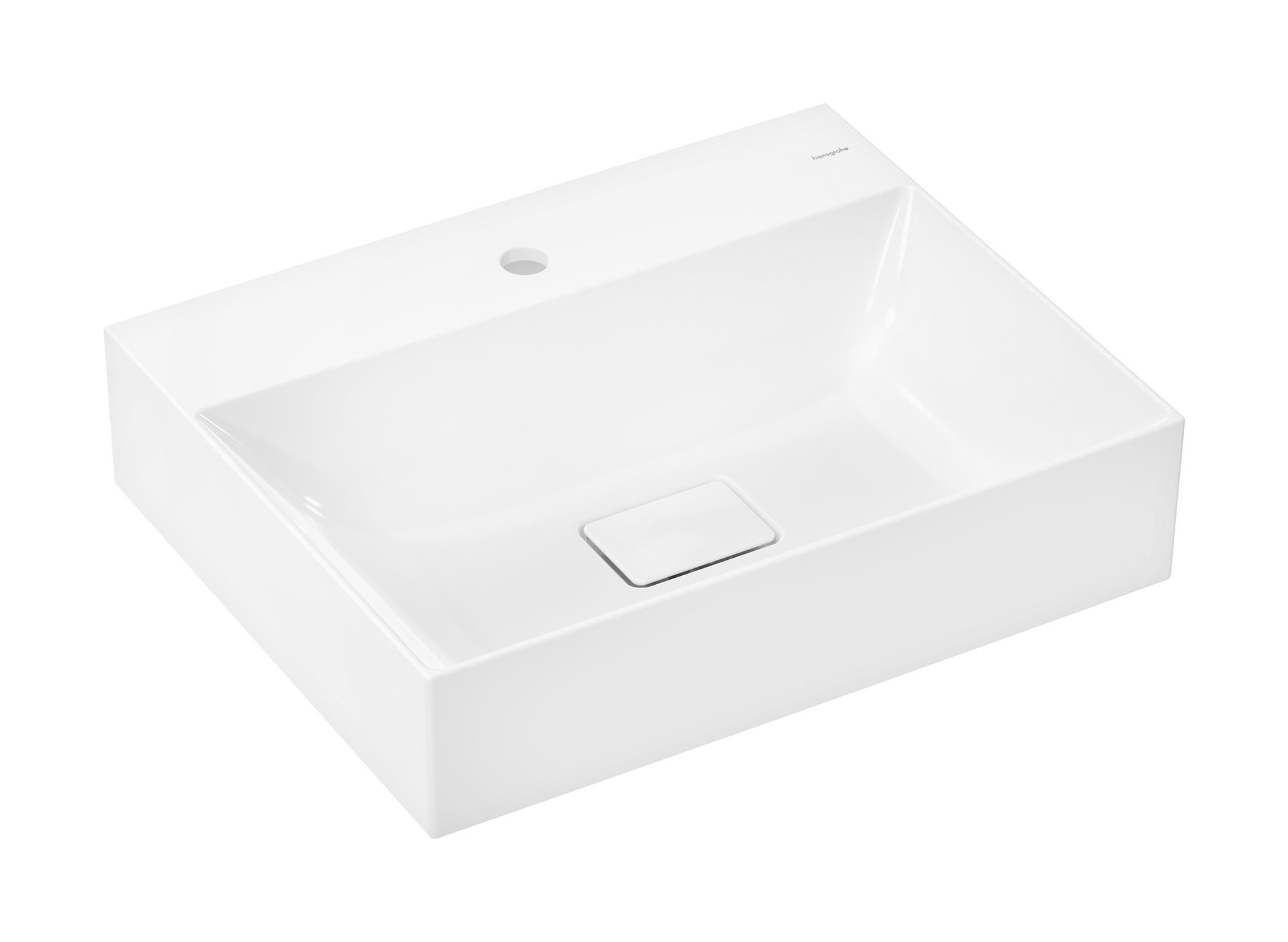 Hansgrohe Xevolos E lavabo 60x48 cm rectangulaire classique blanc 61092450