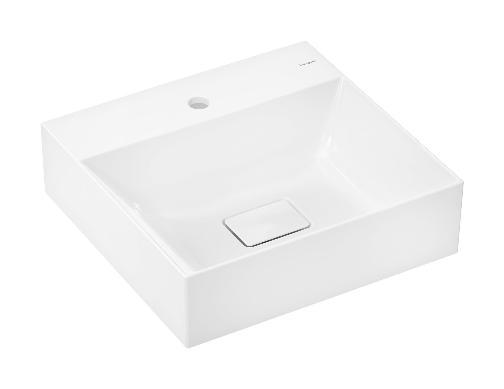 Hansgrohe Xevolos E lavabo 50x48 cm rectangulaire classique blanc 61088450