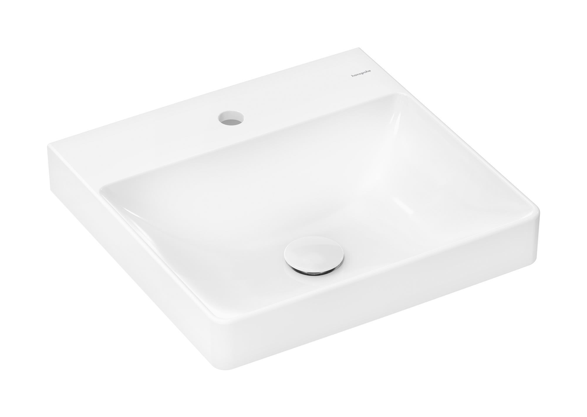 Hansgrohe Xelu Q lavabo 50x48 cm rectangulaire classique-de meuble blanc 61012450