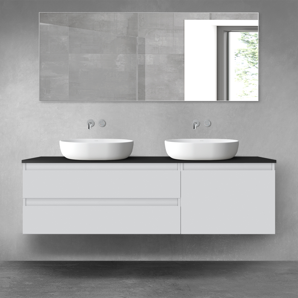 Set armoire Oltens Vernal 60002700, armoire Oltens Vernal 60013700, 63008300