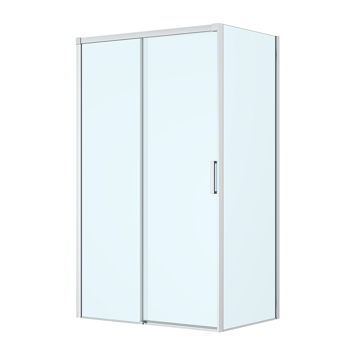 Set porte de douche Oltens Breda 21212100, paroi de douche Oltens Breda 22105100
