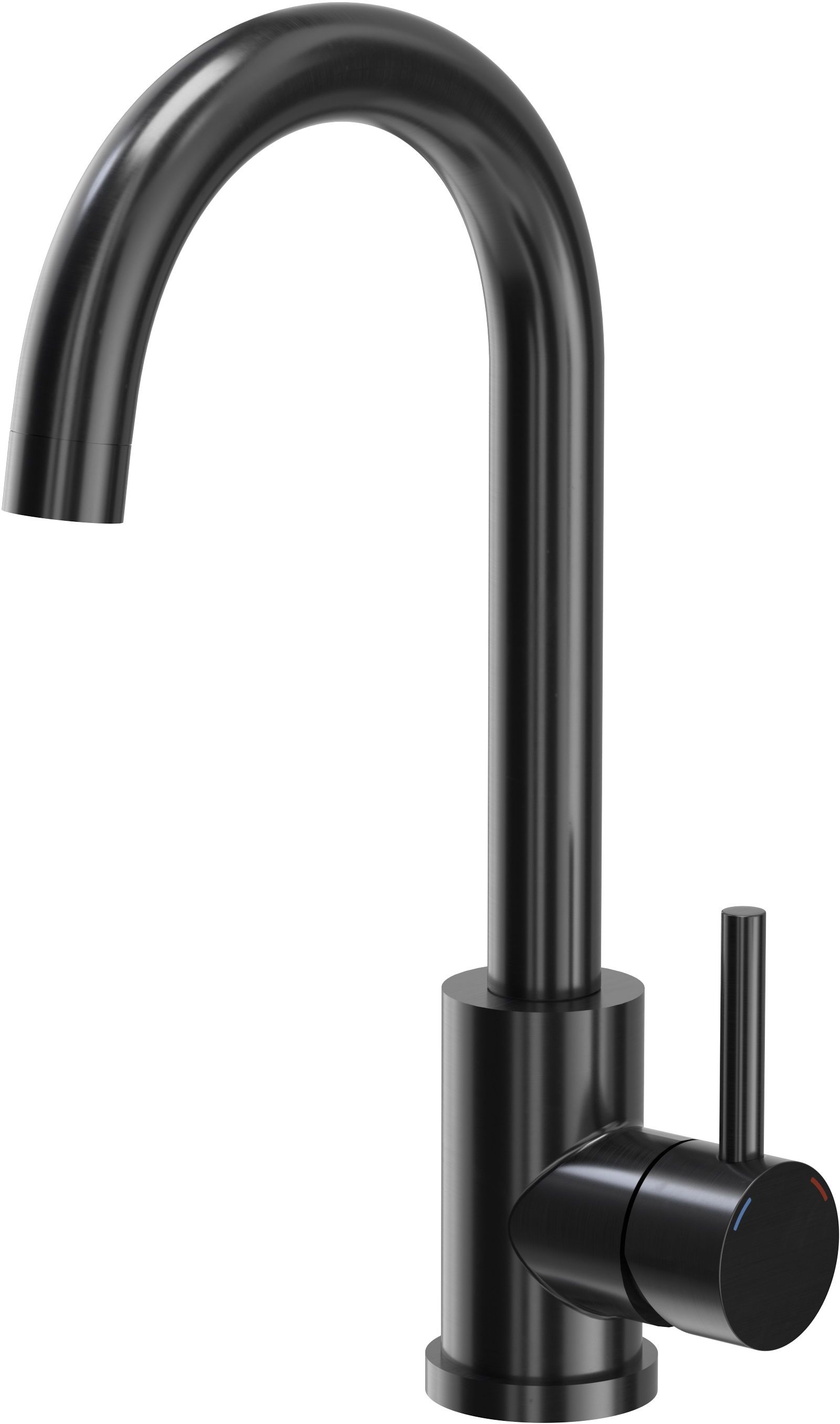 Quadron Kate mitigeur de cuisine sur pied noir 3623500_PVDBLM