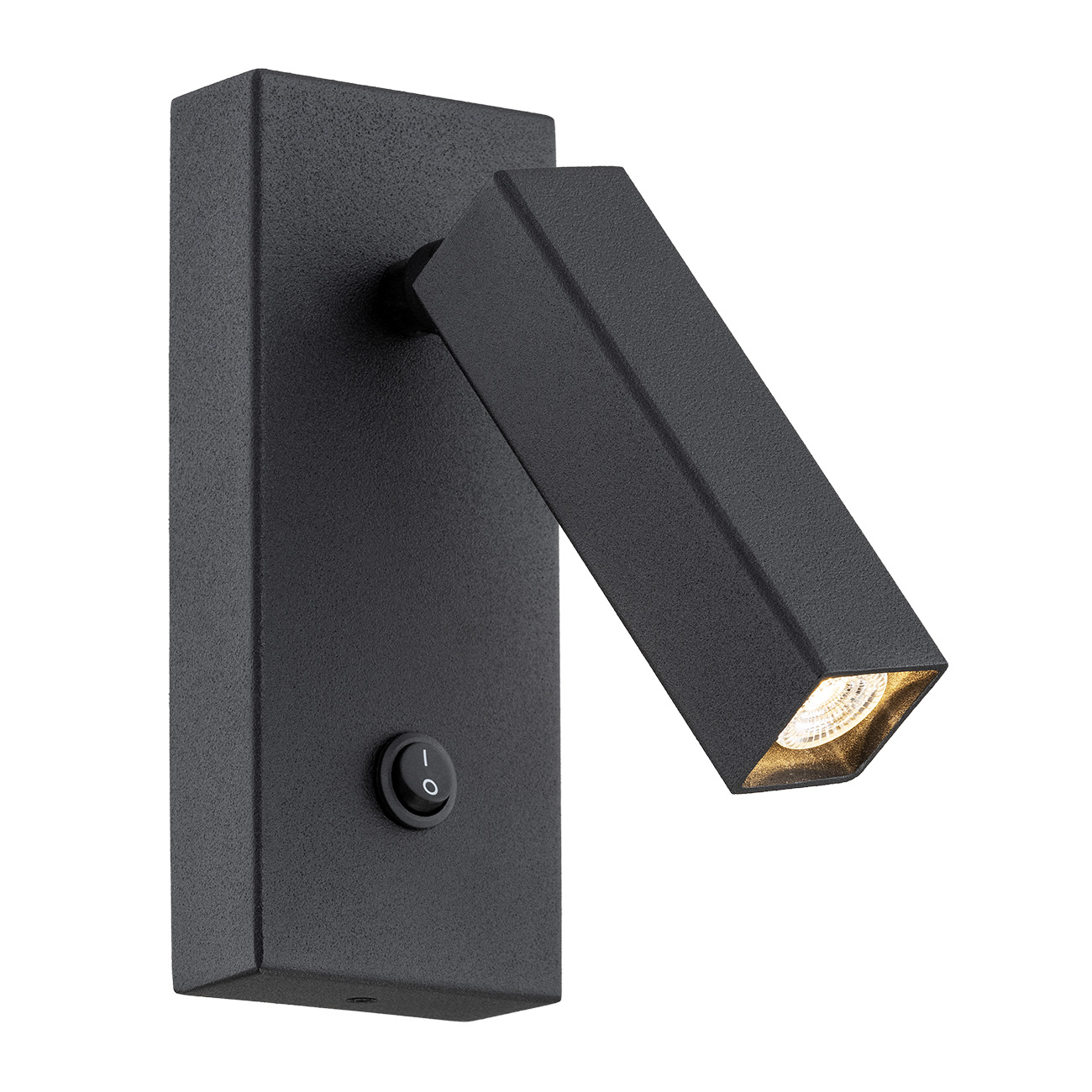 Argon Rock applique murale 1x6 W noir 4723