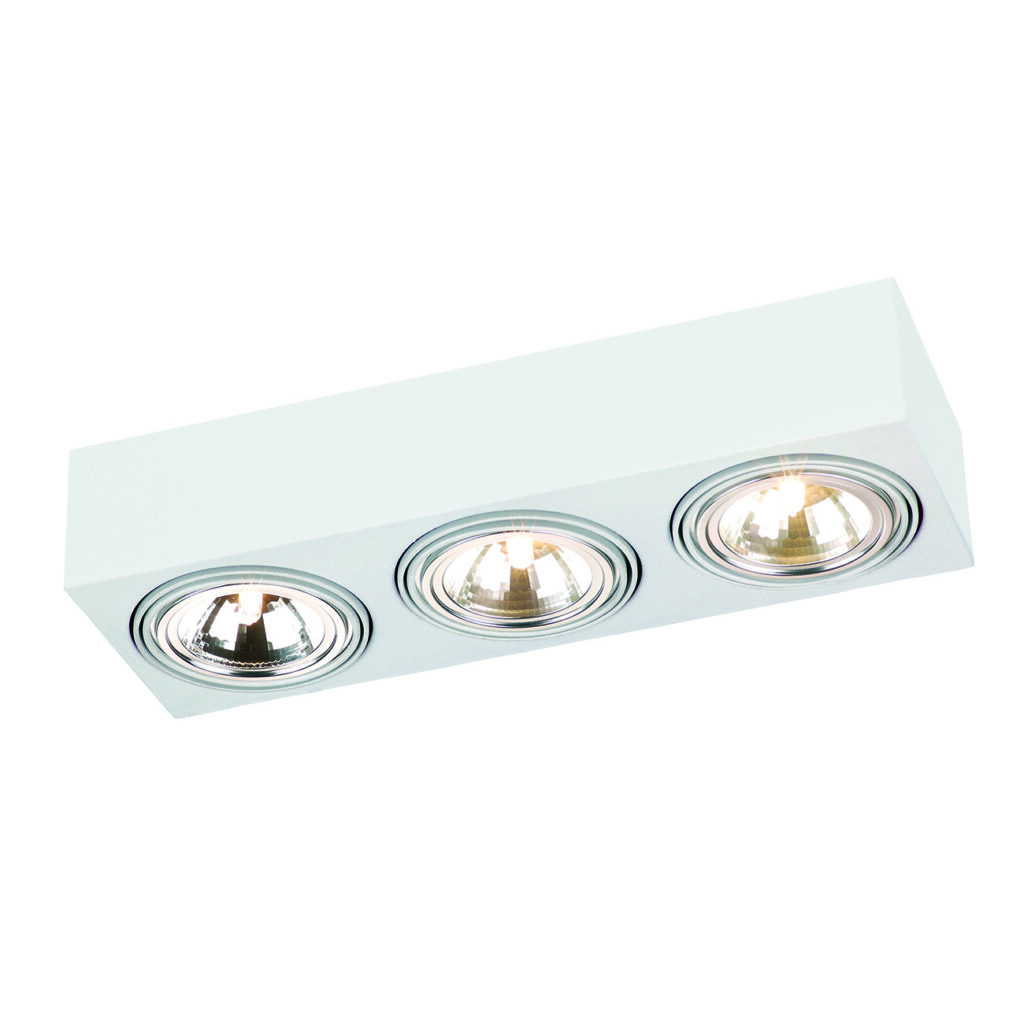 Argon Rodos plafonnier 3x6 W blanc 1088