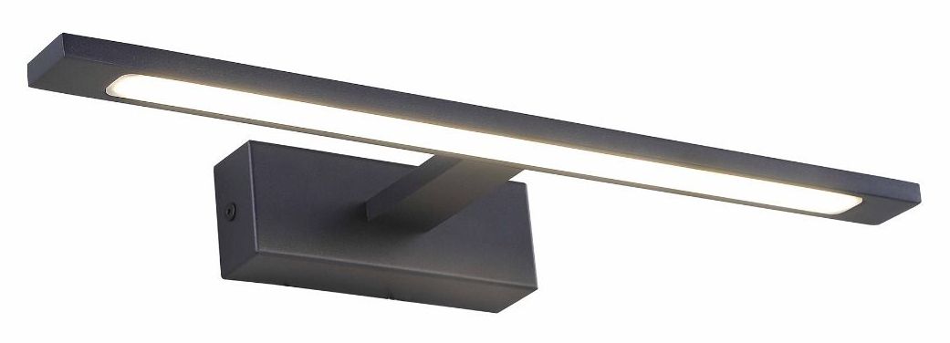 Zuma Line Alter applique murale 1x12 W noir W89443-12W-BK