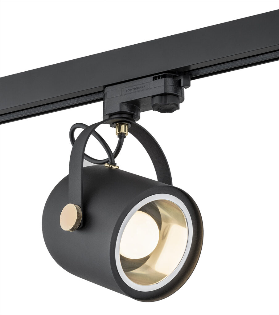 Argon Net lampe pour rail collecteur 1x15 W noir 4311