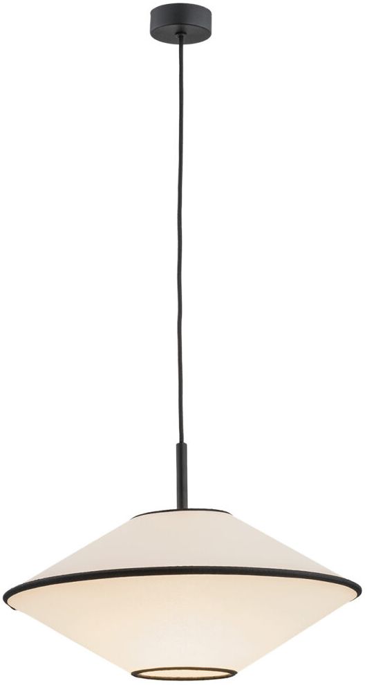 Argon Troy lampe suspendue 1x15 W noir-beige 4282