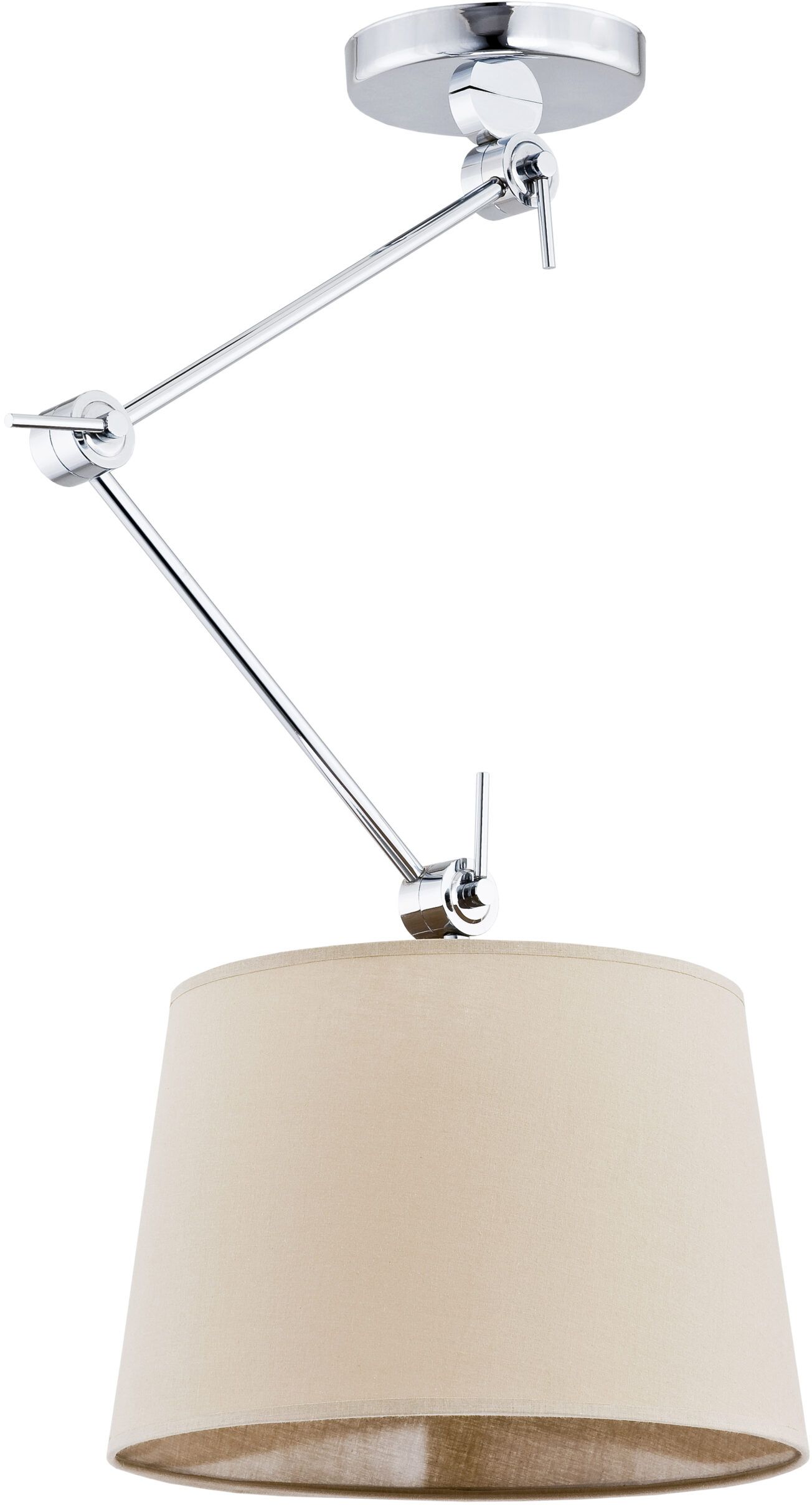 Argon Zakyntos plafonnier 1x15 W chrome-beige 3549