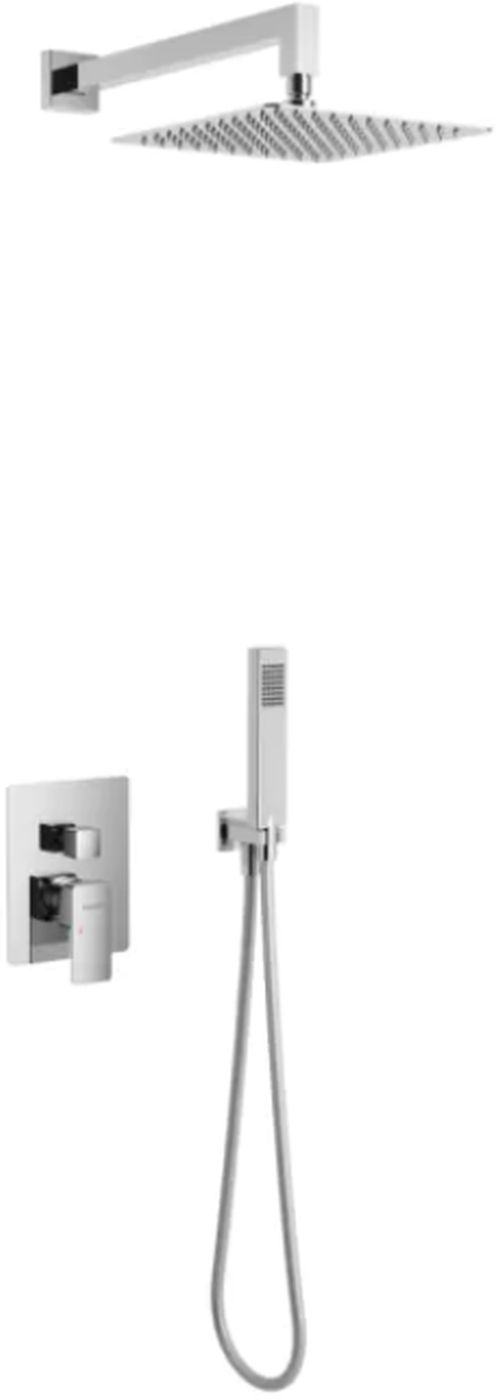 Excellent Keria ensemble de douche encastré oui chrome AREX.SET.2047CR