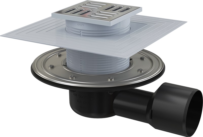 Alca grille d’évacuation cm acier APV3344