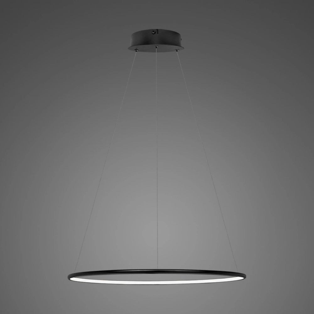 Altavola Design Ledowe Okręgi lampe suspendue 1x15 W noir LA073/P_40_in_4k_black