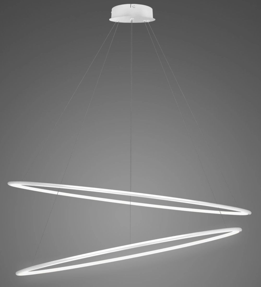 Altavola Design Ledowe Okręgi lampe suspendue 2x83 W aluminium LA074/P_120_in_4k_white_dimm