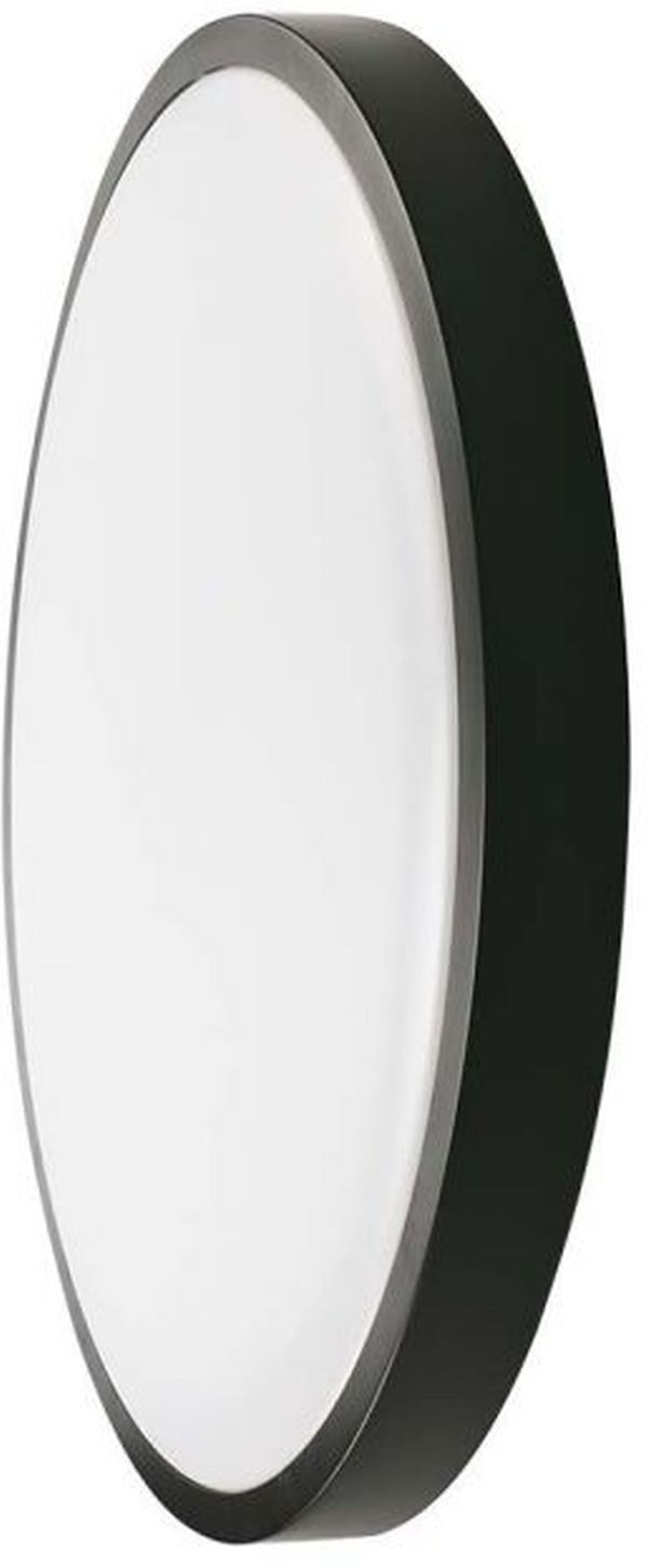 V-TAC plafonnier 1x30 W blanc-noir 7641