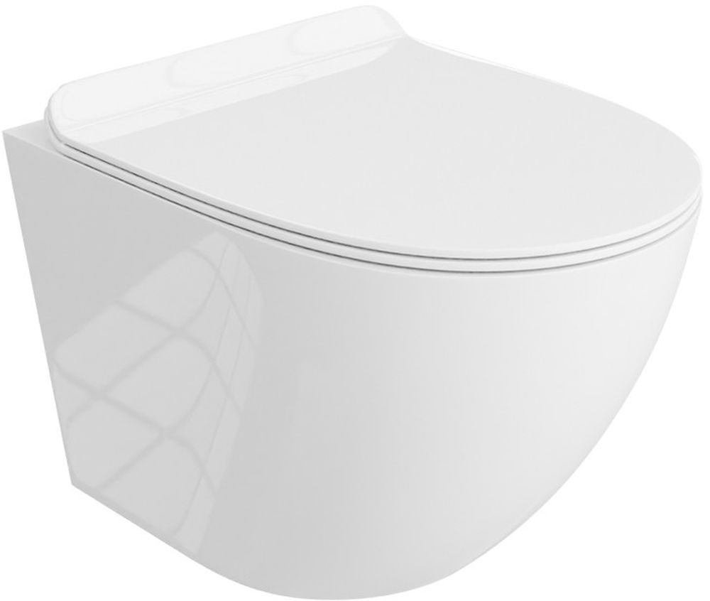 LaVita Lio cuvette de wc suspendue oui blanc brillant 5908211414614