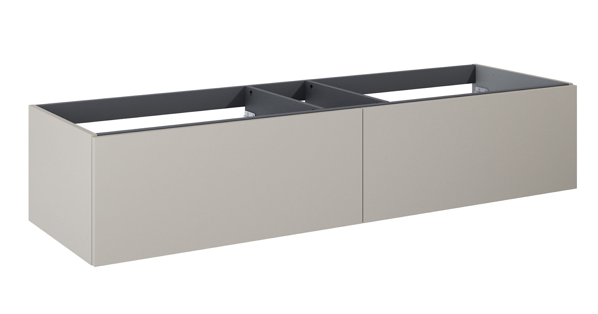 Elita Look Slim armoire 160x44.9x31.8 cm sous-lavabo suspendu beige 169476