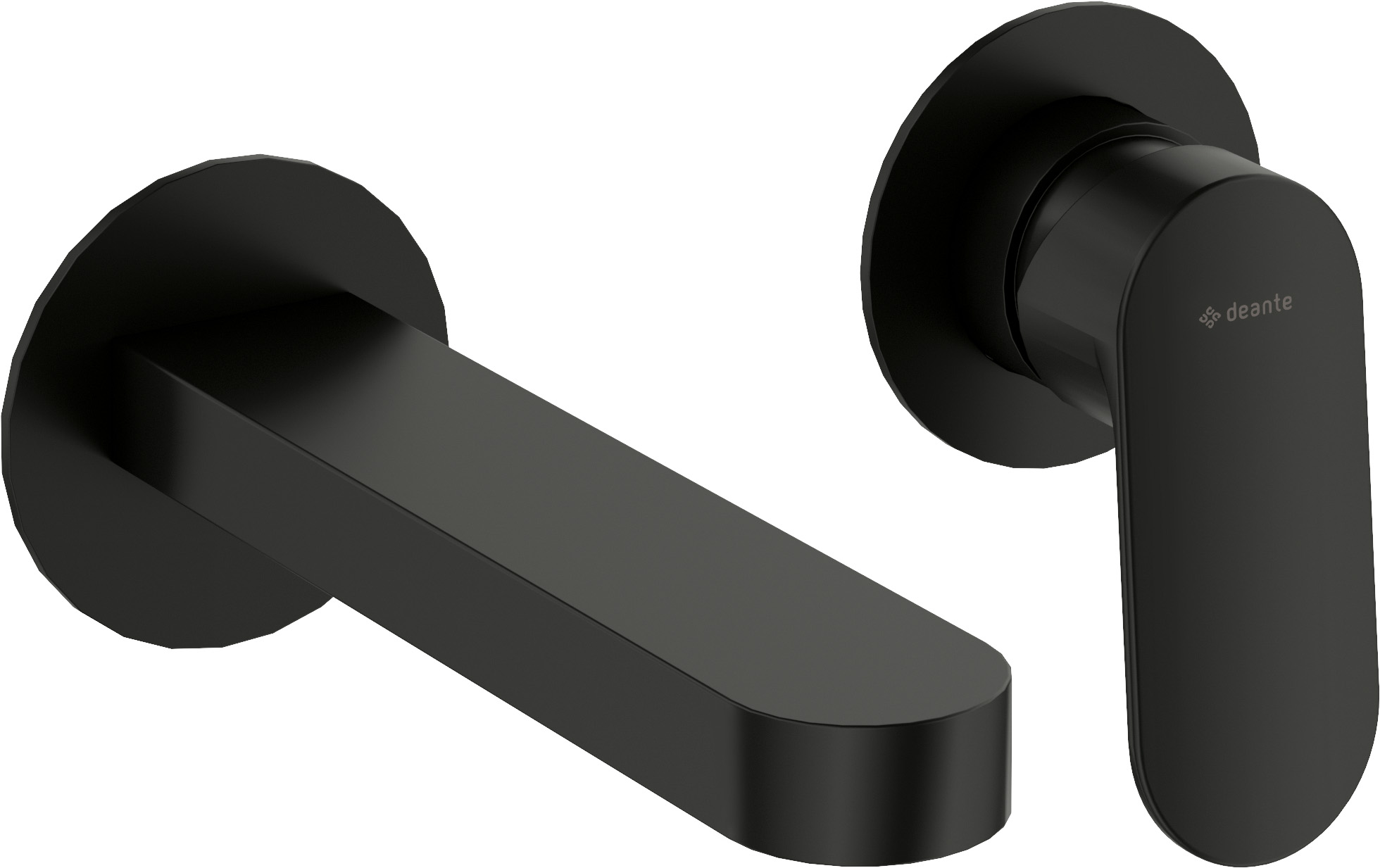 Deante Alpinia mitigeur de lavabo encastrée noir BGAN55L