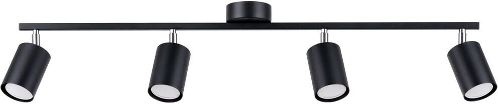 Sollux Lighting Lemmi plafonnier 4x10 W noir SL.1168