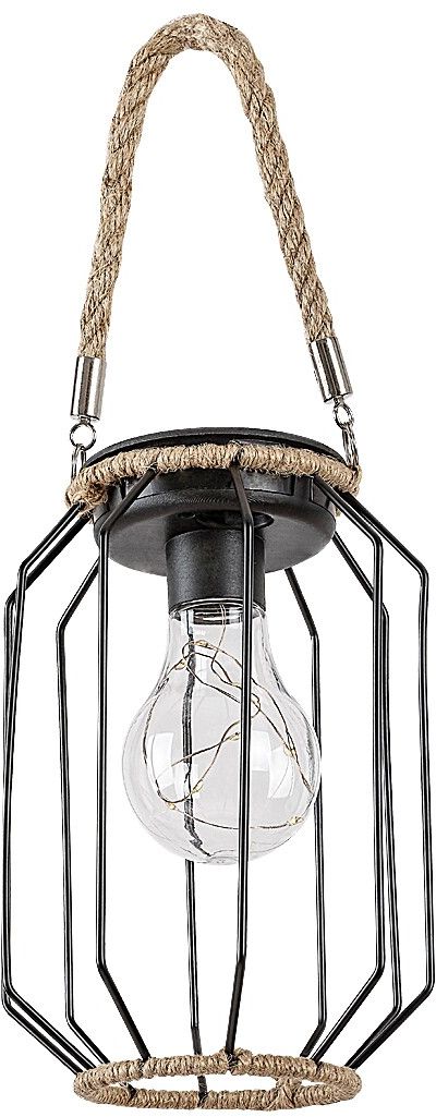 Rabalux Sluis lampe solaire suspendue 1x0.2 W noir 77046