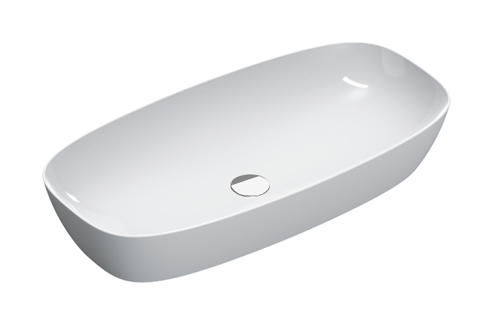 Catalano Green lavabo 80x40 cm ovale à poser blanc 0622800001