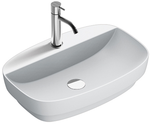 Catalano Green lavabo 60x40 cm ovale encastrée-à poser blanc 0625601021