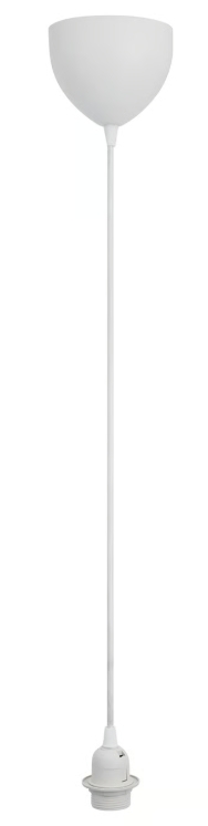 Nordlux Basic lampe suspendue 1x60 W blanc 2412023001