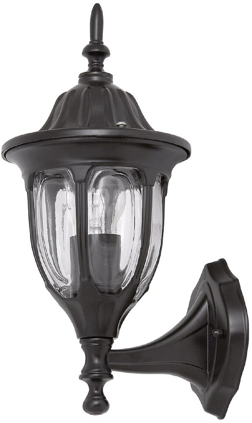 Rabalux Milano applique murale extérieure 1x60 W noir 8342