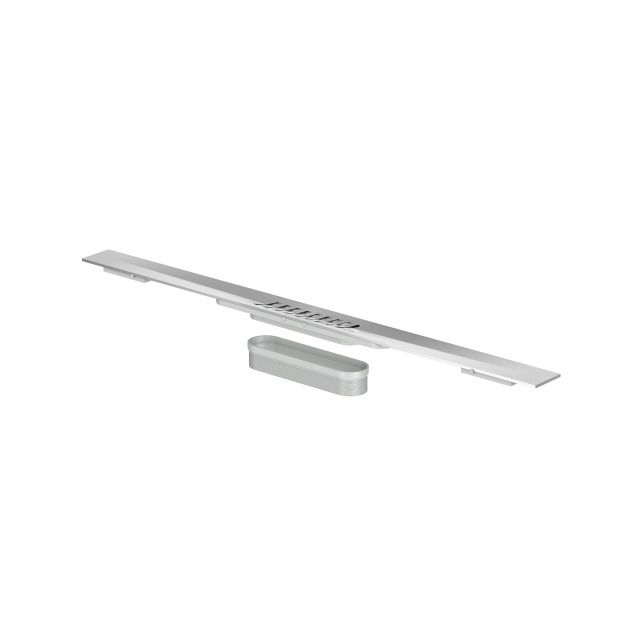 ACO ShowerDrain S+ profil d’évacuation linéaire avec grille 90 cm chrome 9010.51.02