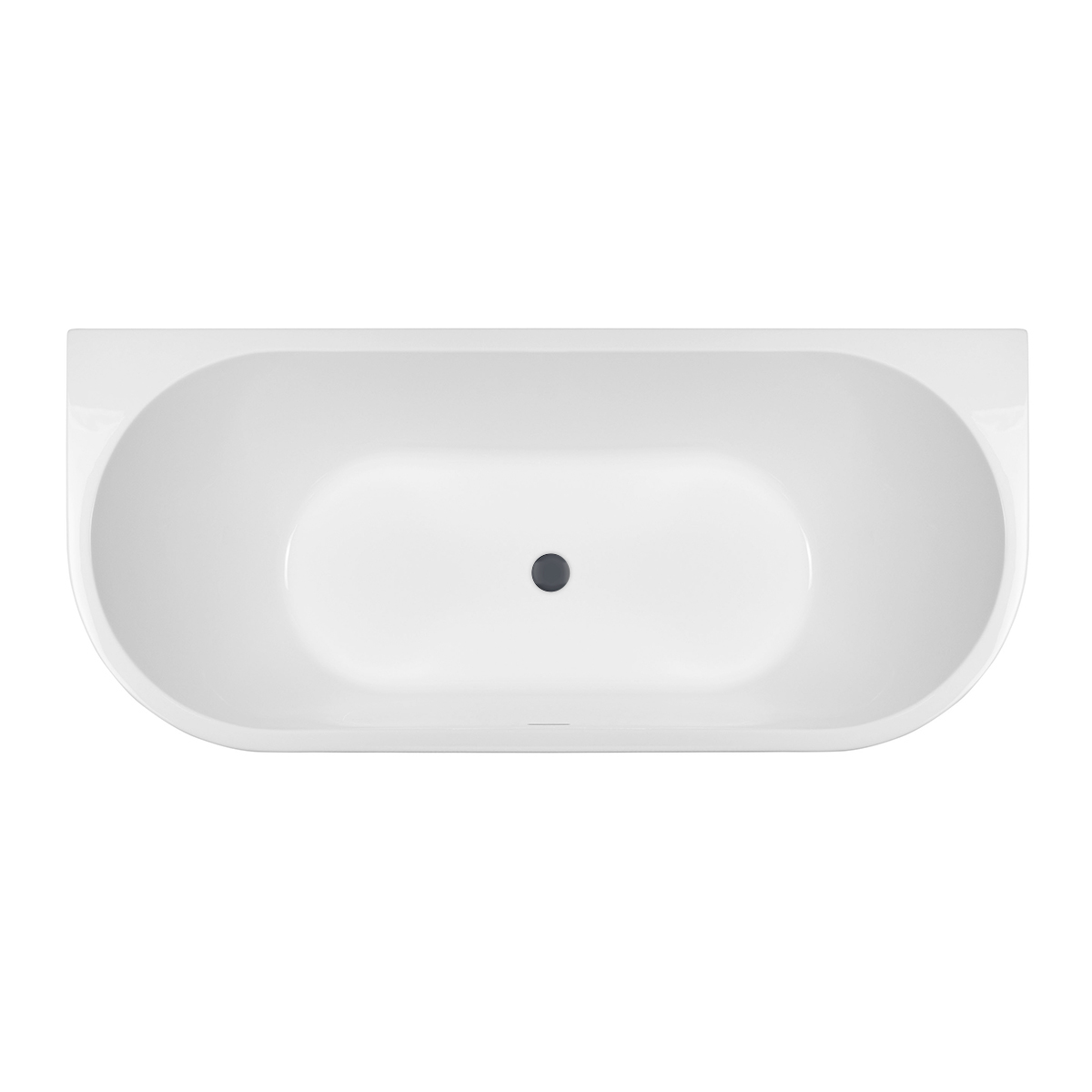 Set baignoire murale Oltens Begna 12011000, couvercle en liège Oltens 09002400