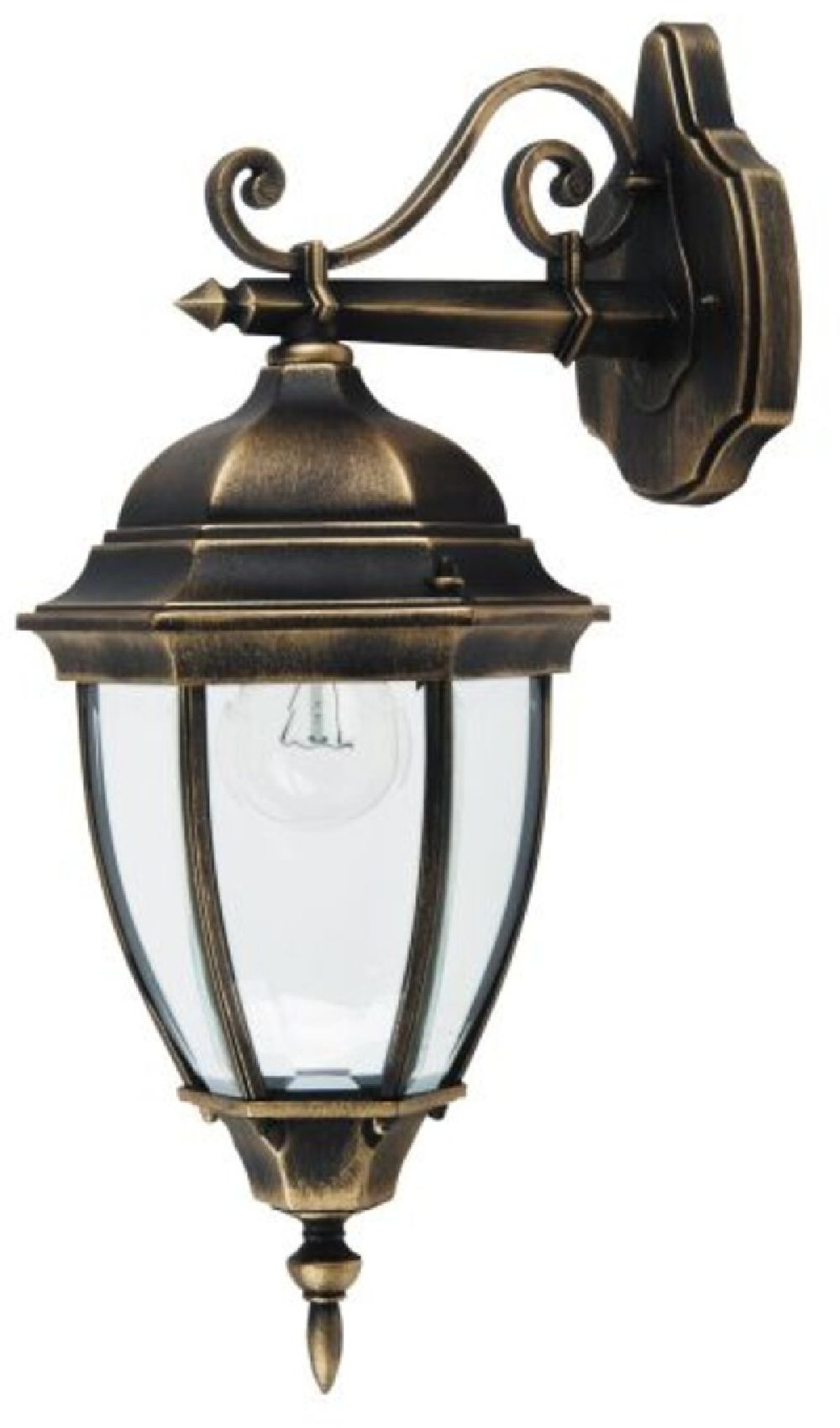 Rabalux Toronto applique murale extérieure 1x60 W doré 8381