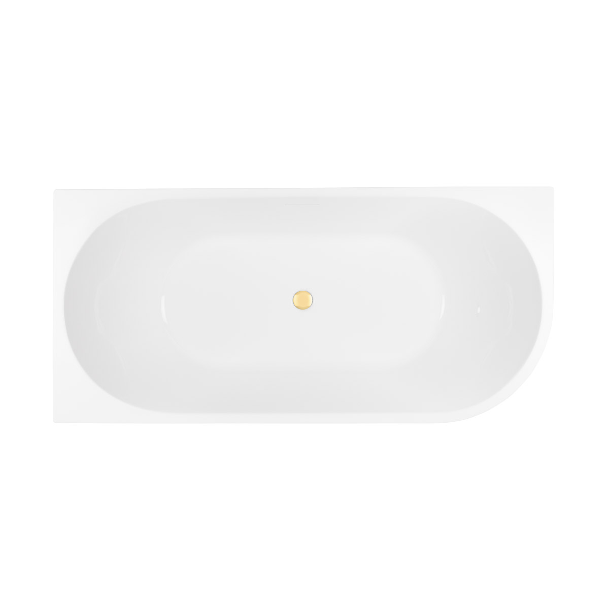 Set baignoire d’angle Oltens Delva 11000000, couvercle en liège Oltens 09002800