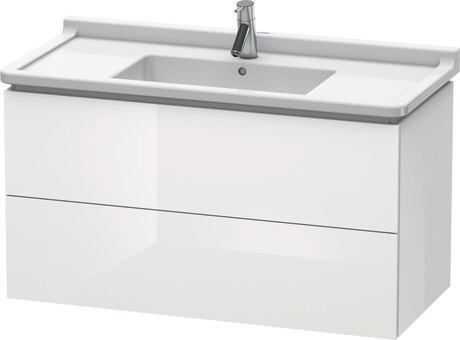 Duravit L-Cube armoire 102x46.9x55.8 cm sous-lavabo suspendu blanc LC626602222