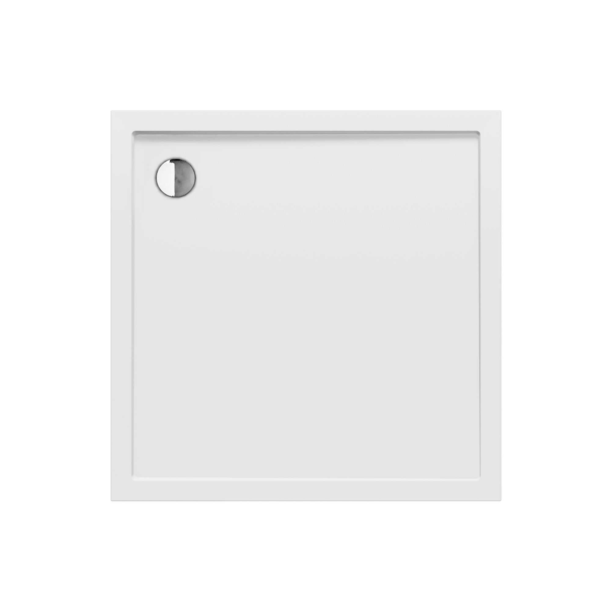 New Trendy New Cantare receveur de douche rectangulaire 90x80 cm blanc B-0445