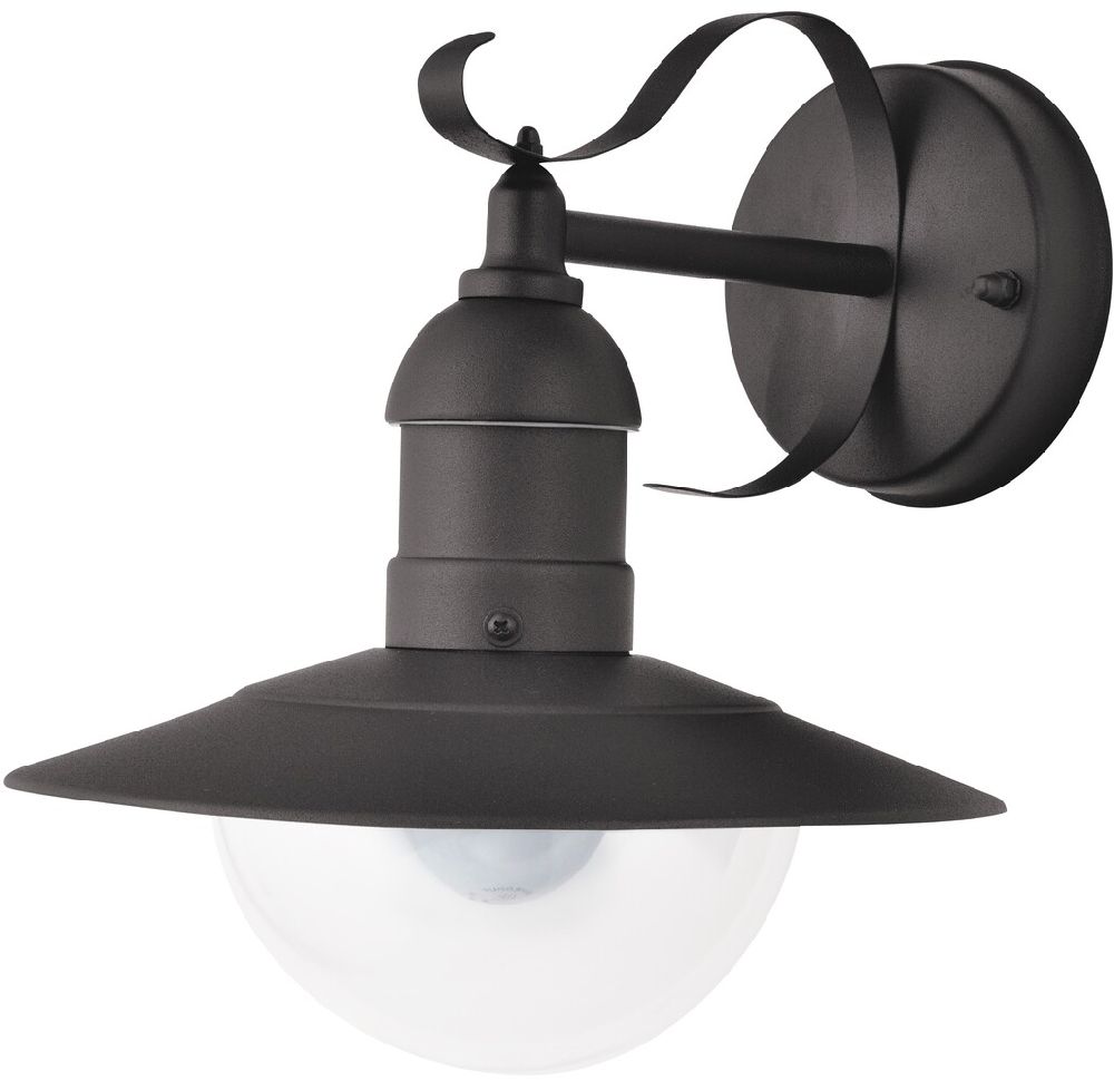 Rabalux Oslo applique murale extérieure 1x60 W noir 8680