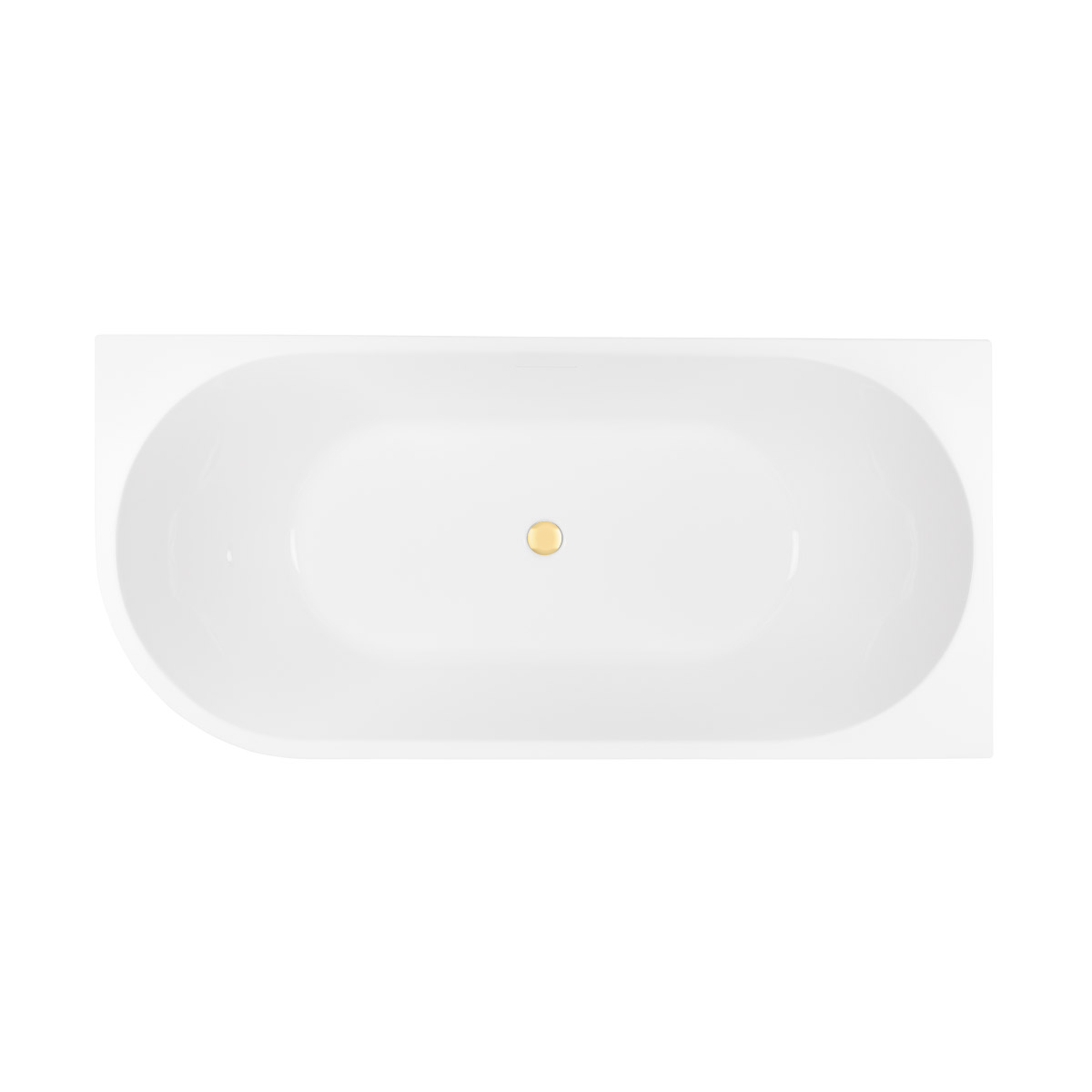 Set baignoire d’angle Oltens Delva 11006000, couvercle en liège Oltens 09002800