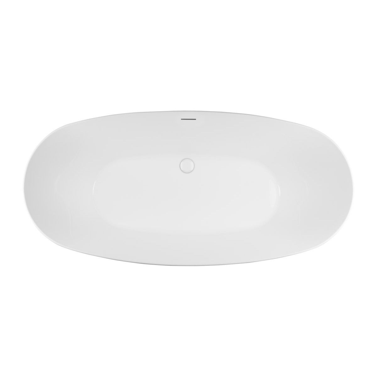 Set baignoire autoportante Oltens Ebba 12012000, couvercle en liège Oltens 09002000